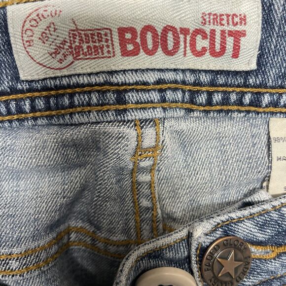 Faded Glory Women’s Jeans Missy 12 Petite stretch bootcut - Picture 4 of 9